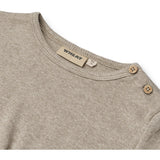 Wheat Gravel Melange Bluse Milo