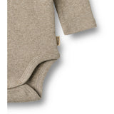 Wheat Gravel Melange Rib Body L/S Spencer