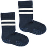 Gobabygo Navy Blue Non-Slip Sport Strømper
