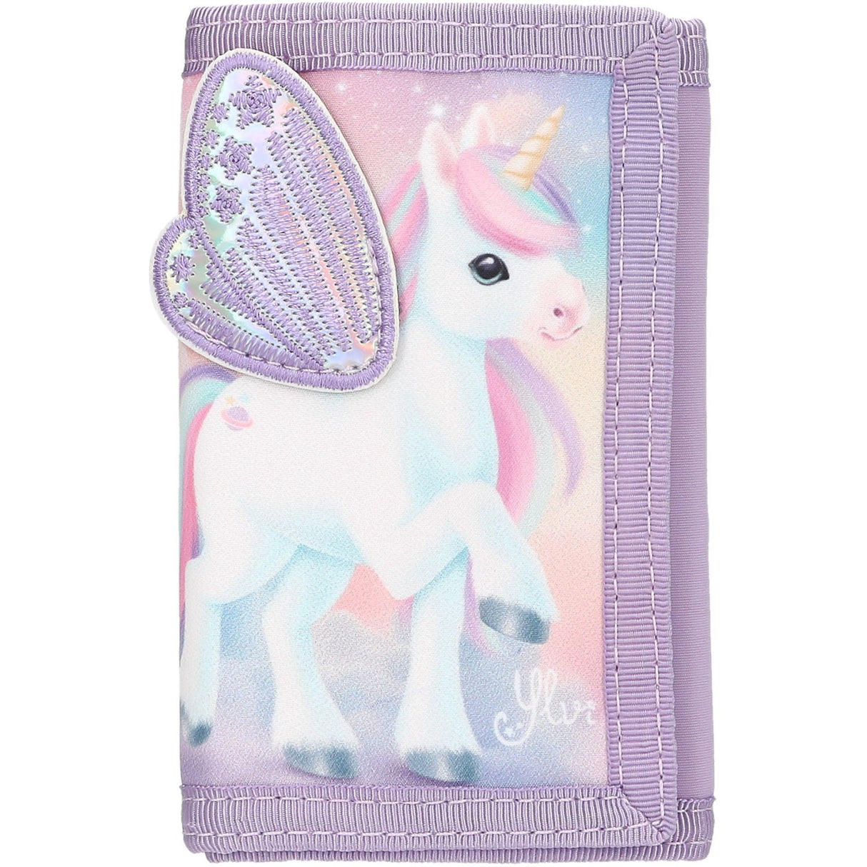 Ylvi Purse Med Appliquéd Wing