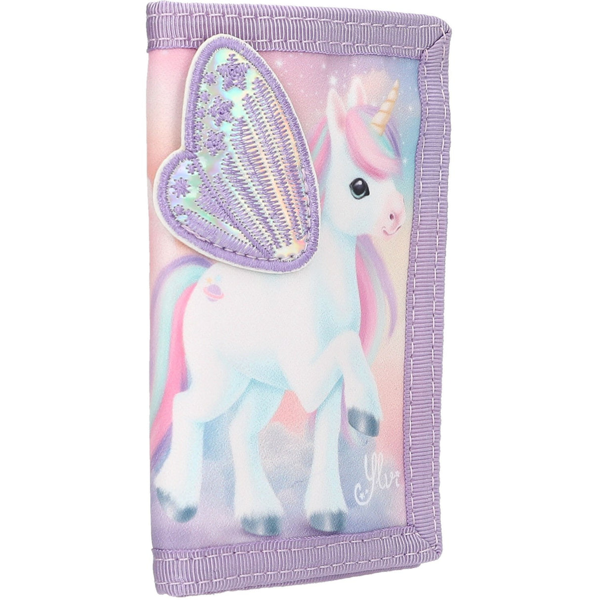 Ylvi Purse Med Appliquéd Wing