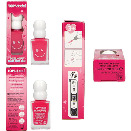 TOPModel Beauty And Me Nail Polish Dark Pink