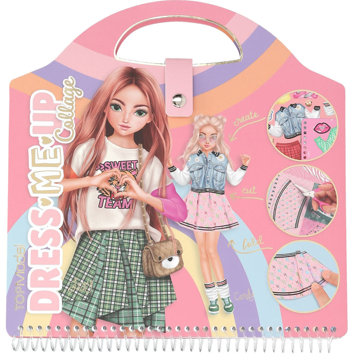 TOPModel Dress Me Up Collage Bok