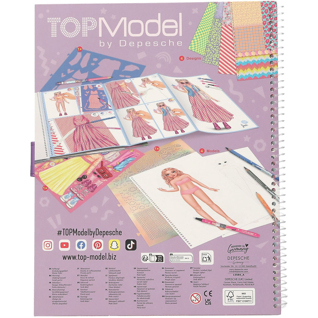 TOPModel Special Design Bok
