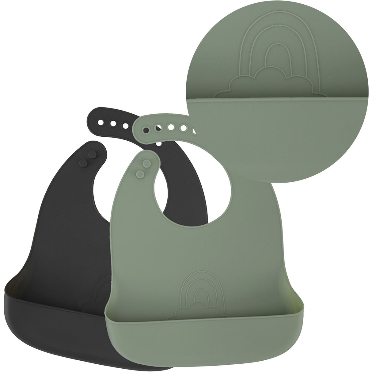 By Lille Vilde Sage & Forest Hakesmekke - Rainbow 2pcs