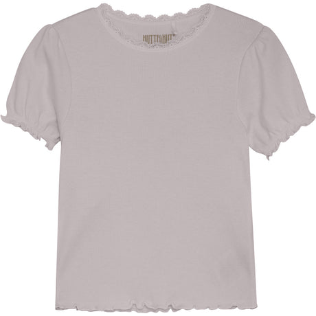 Huttelihut Cloud Gray T-Shirt Rib