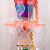 Connetix Rainbow Ball Run Expansion Pakke 66 Styks