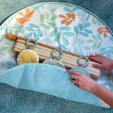 Ingenuity Sun Valley™ Wooden Leketøy Arch & Play Mat