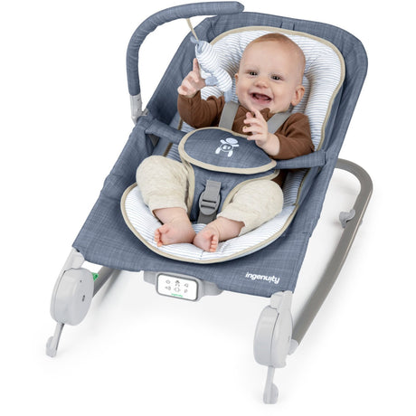 Ingenuity Chambray Happy Belly™ Rock-To-Bounce Massage Sete