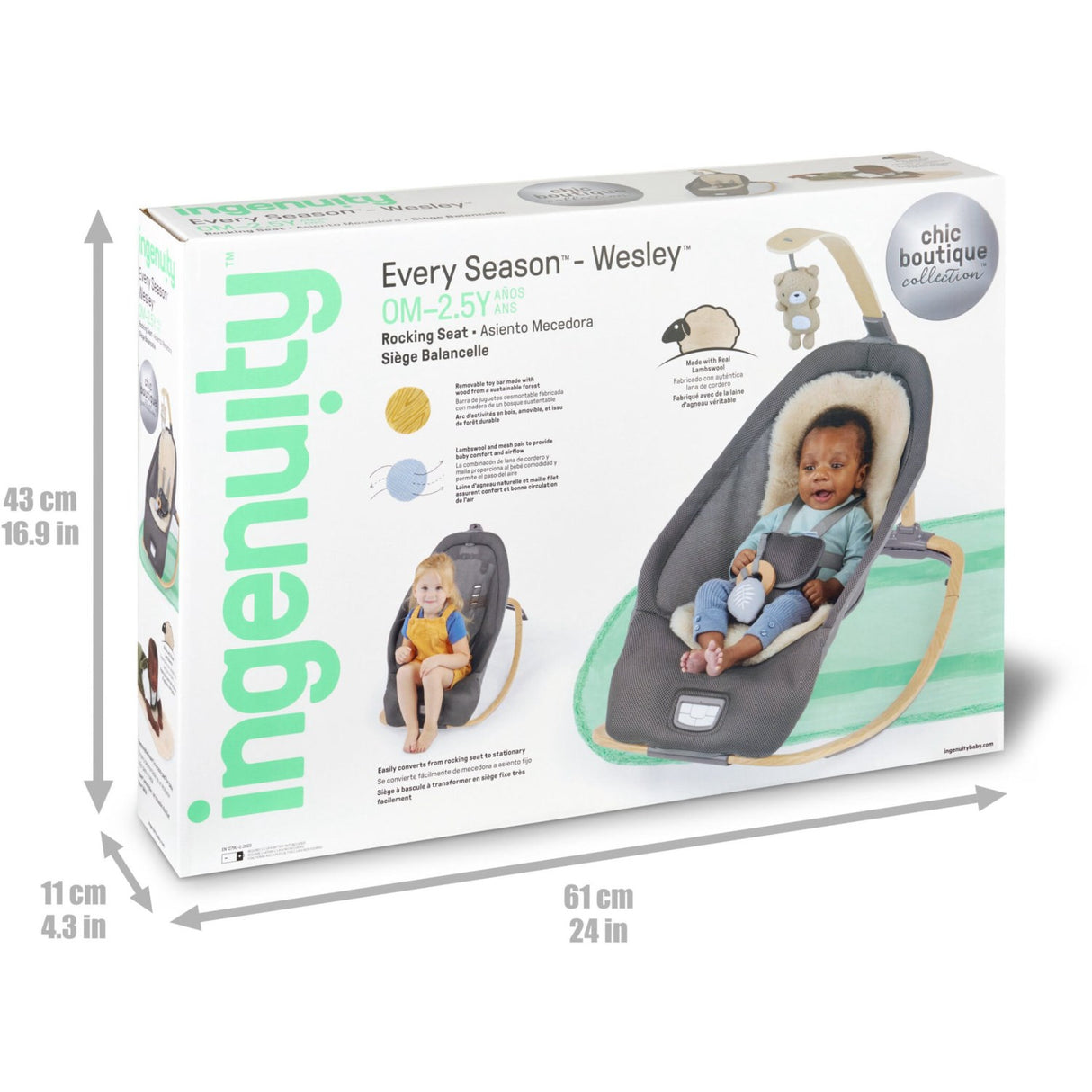 Ingenuity Every Season™ Rocking Sete - Wesley™