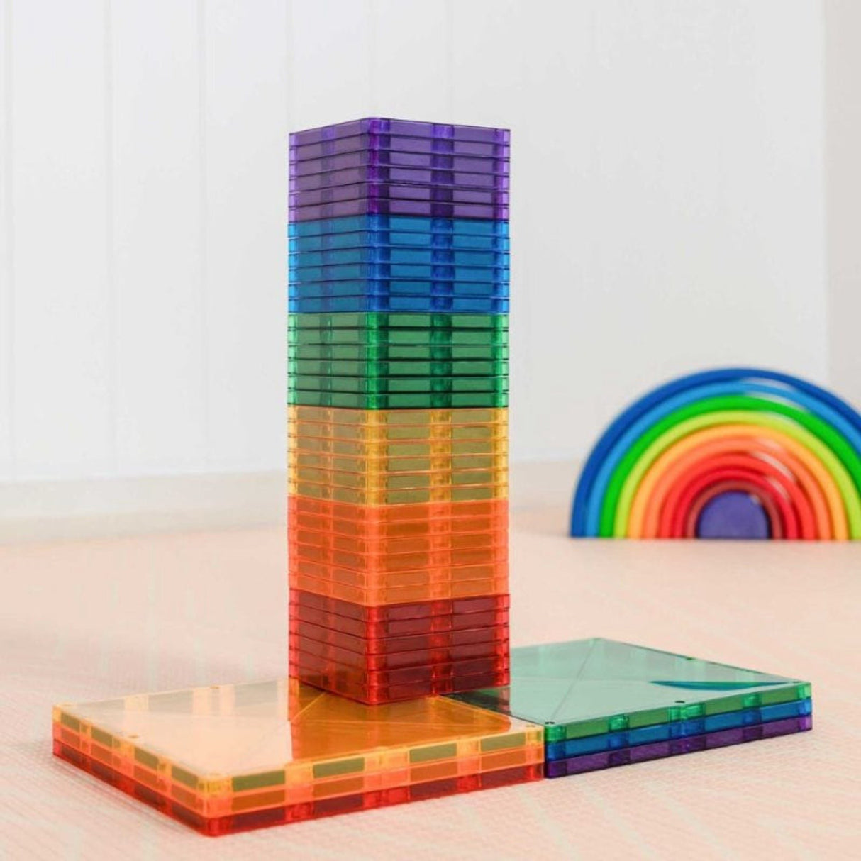 Connetix Rainbow Square Pakke 42 Styks