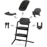 Cybex Stunning Black LEMO 4in1 Sett
