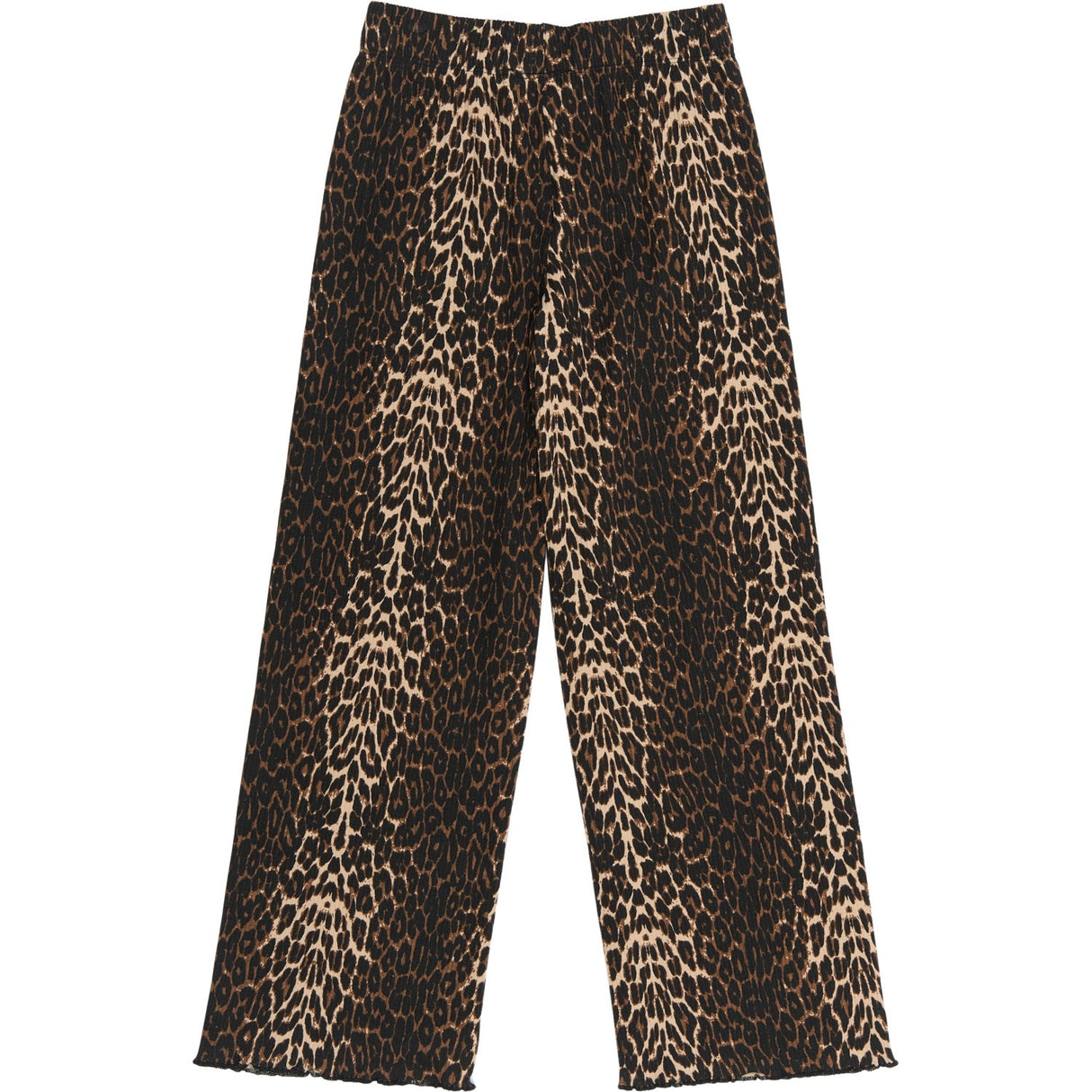 The New Oxford Tan AOP Ellen Wide Rib Bukser