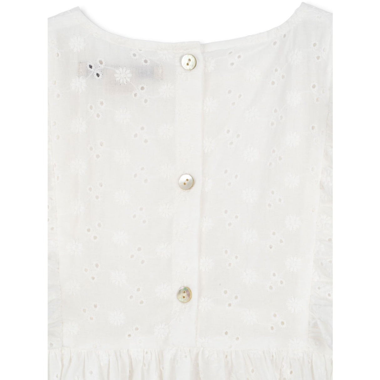 Konges Sløjd Optic White Lacey Kjole