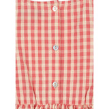 Konges Sløjd Flamingo Plume Check Kim Frill Kjole Gots