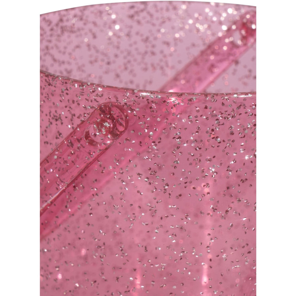 Konges Sløjd Sparkling Pink Strand Bøtte og Skuffe Glitter
