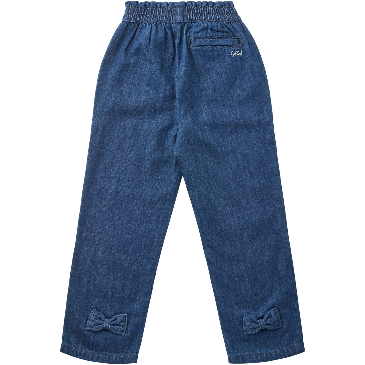 Copenhagen Colors Dark Indigo Blue Washed Organic Chinos M. Bow Regular Fit