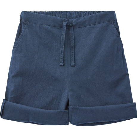 COPENHAGEN COLORS Navy Poplin Shorts m. snøring