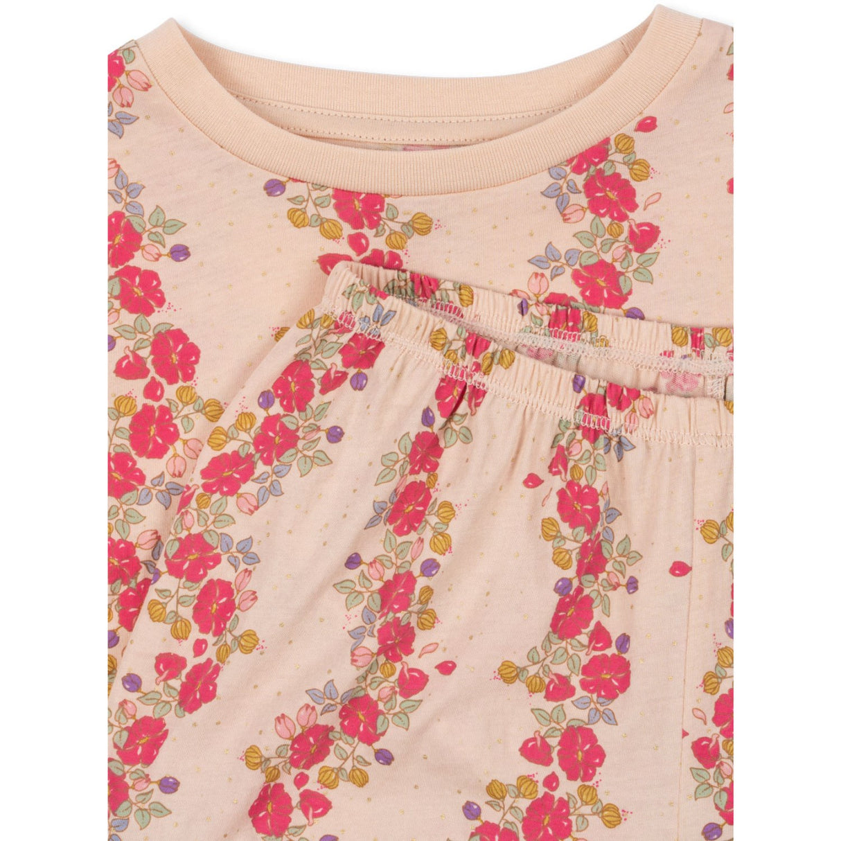 Konges Sløjd Floria Pink Famo Frill Sett Gots