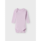 Name It Winsome Orchid Body 5-Pack Solid Rib Noos