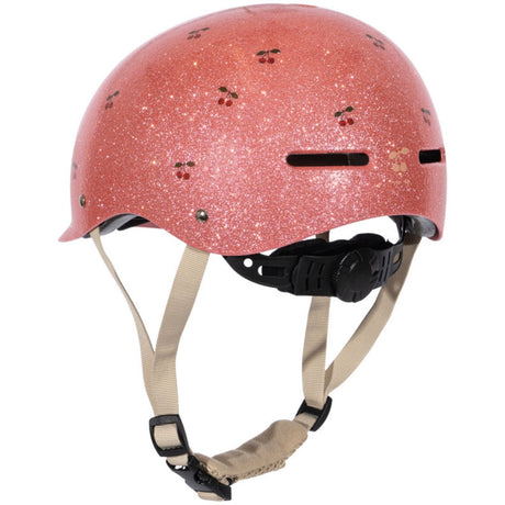 Konges Sløjd Cherry Glitter Bicycle Hjelm Glitter