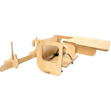Duck Woodworks Natural High Chair Add-on for læringstårn