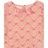 Konges Sløjd Lacy Pink Ava Ss Bluse Gots