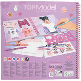 TOPModel T-Shirt Designer Colouring Bok