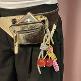 Bow's by Stær Cherry Nøkkelring - Rose