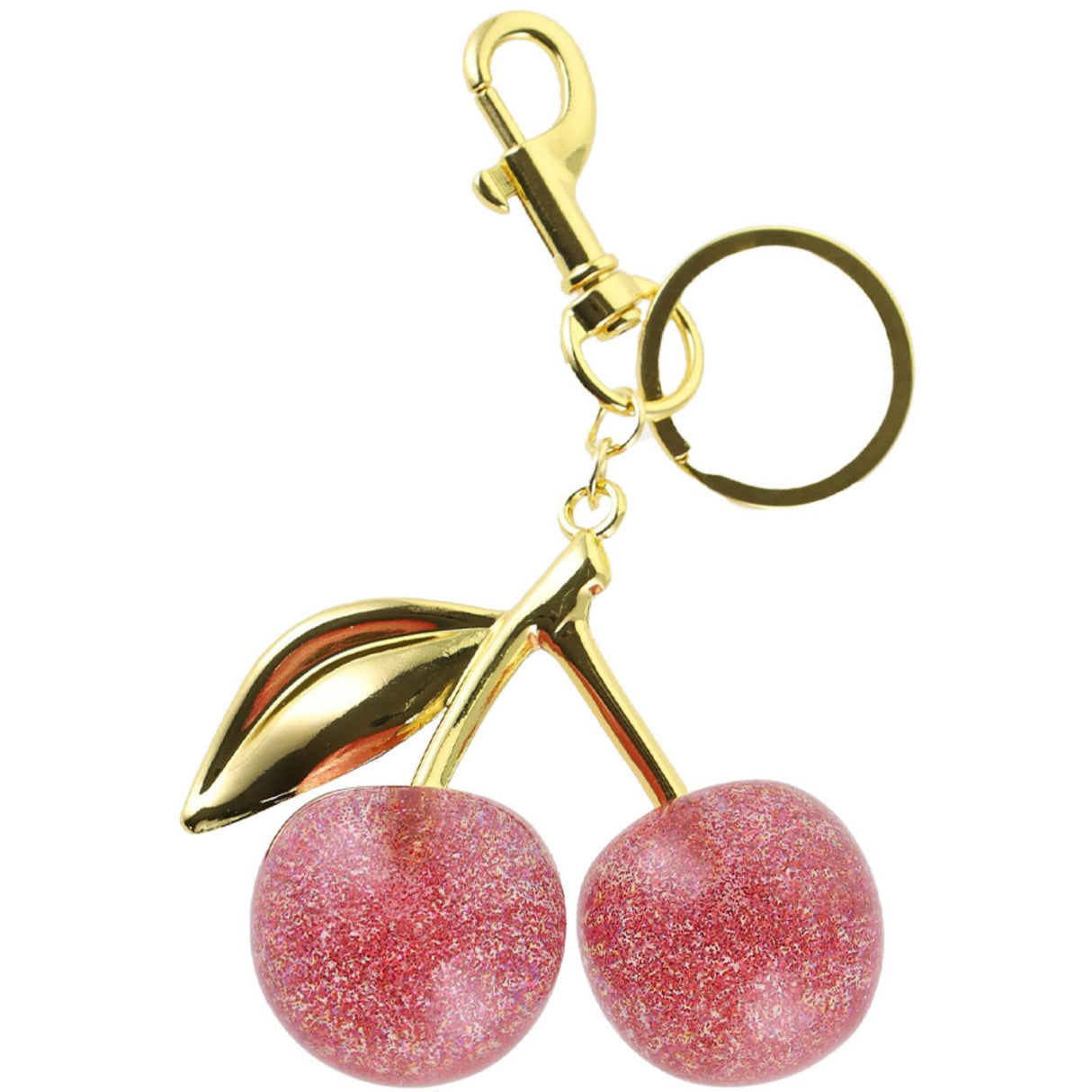 Bow's by Stær Cherry Nøkkelring - Rose