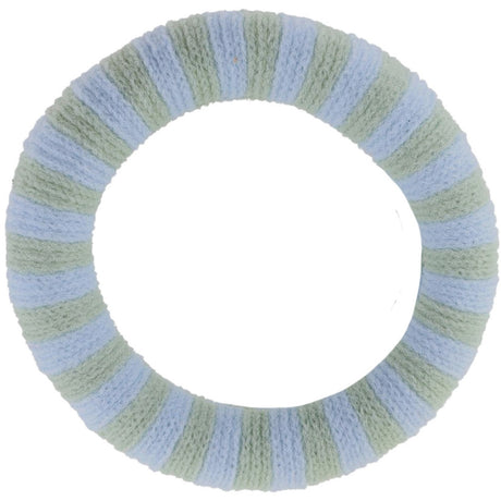 Bow's by Stær Ea Hårelastikk - Salvie/Lyseblå Stripete 6-pakning