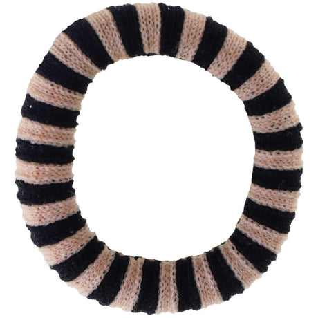 Bow's by Stær Ea Hårstrikk - Svart/Rose Stripet 6-pakning