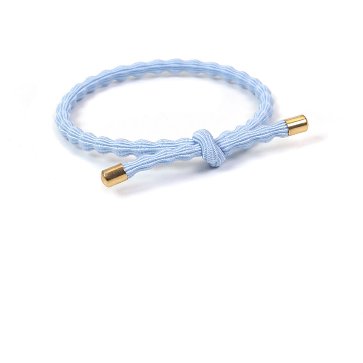 Bow's by Stær Petra Hårelastikk - Lyseblå 6-Pakning