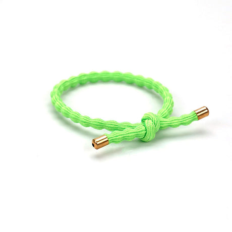 Bow's by Stær Petra Hårelastikk - Neongrønn 6-Pakning