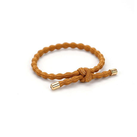 Bow's by Stær Petra Hårelastikk - Rustbrun 6-Pakning