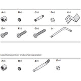 Leander Classic™ Skruesæt Til Baby- & Juniorseng