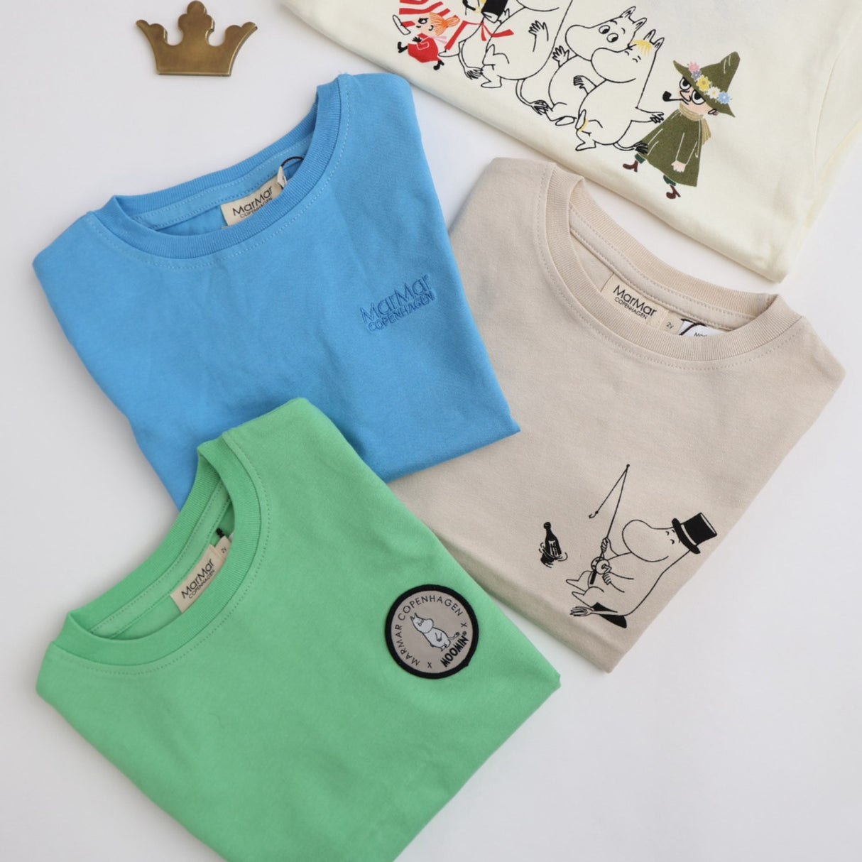 MarMar Cotton Jersey Moomin Patch Tad T-Skjorte