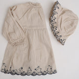 MarMar Cotton Texture Dancing Moomins Dawson Kjole