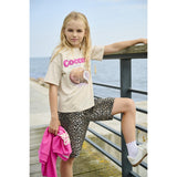 kids ONLY Black Leo Sandra Printed Shorts