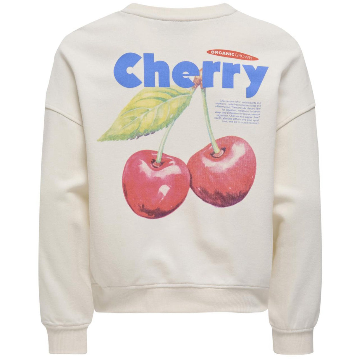 kids ONLY Tofu Cherry Philea Life Overzise Fruit O-neck Collegegenser