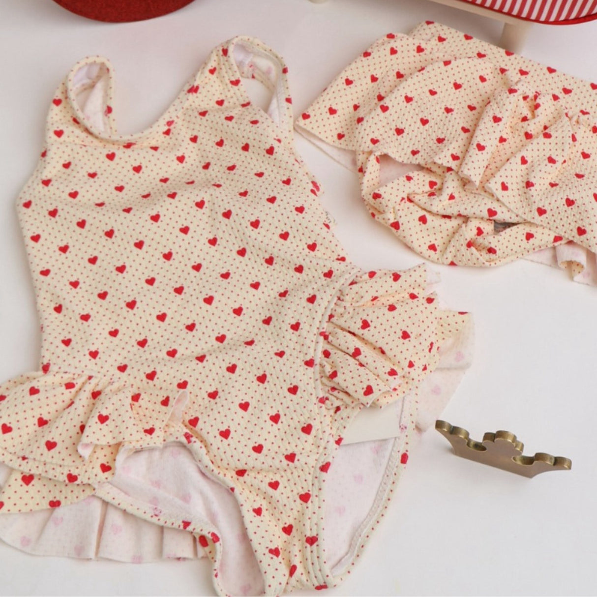 That's Mine Lots Of Love Red Safina Badedrakt