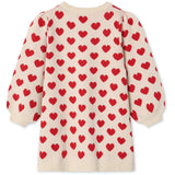 Fliink Pompeian Red/ Sandshell Alon Heart Kjole