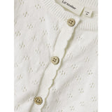 Lil'Atelier Coconut Milk Gliva Ivo Strikk Cardigan