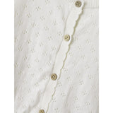 Lil'Atelier Coconut Milk Gliva Ivo Strikk Cardigan