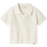 Lil'Atelier Coconut Milk Glivo Strikk Polo