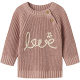Lil'Atelier Misty Rose Emlen Emb Strikk