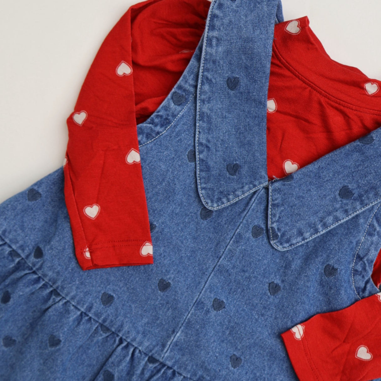 Fliink Lys Denim Blue Donna Denim Spencer Kjole