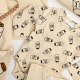 THE NEW Siblings White Swan AOP Nigel Rib Body