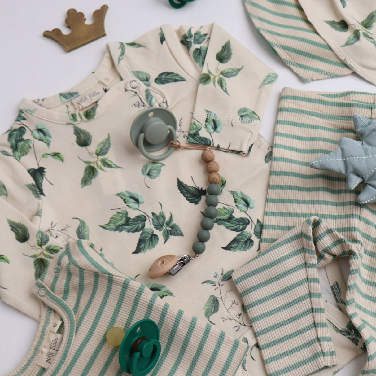 Petit Piao Nettle Body L/S Printed