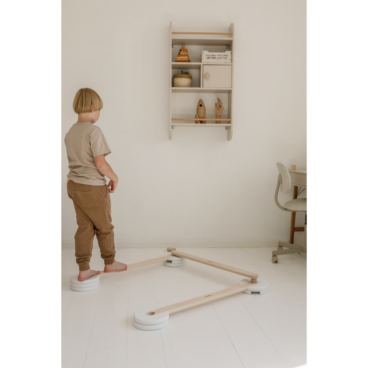 Woobiboo Basic M Woobiboo Balance And Building Sett - 2 In 1 Fun